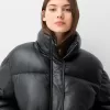 Faux leather puffer jacket Faux leather puffer jacket
