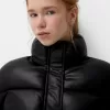 Faux leather puffer jacket Faux leather puffer jacket