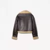 Faux shearling biker jacket Faux shearling biker jacket