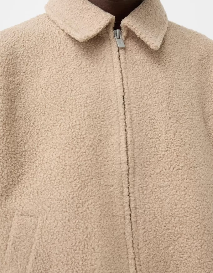Faux shearling jacket