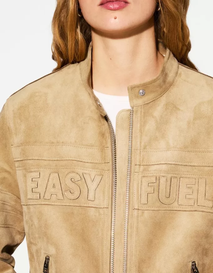 Faux suede jacket Faux suede jacket