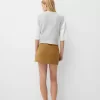 Faux suede mini skirt Faux suede mini skirt