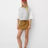 Faux suede mini skirt Faux suede mini skirt