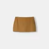 Faux suede mini skirt Faux suede mini skirt