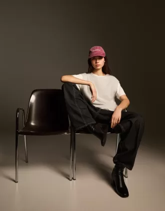 Fitted block-heel ankle boots