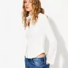 Fitted shirt with flared sleeves Fitted shirt with flared sleeves