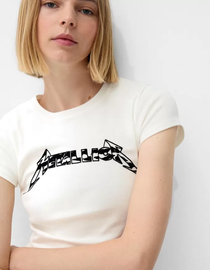 Fitted short sleeve Metallica T-shirt Fitted short sleeve Metallica T-shirt