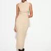 Fitted textured midi dress Fitted textured midi dress