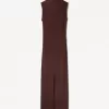 Fitted textured midi dress Fitted textured midi dress