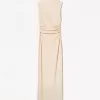 Fitted textured midi dress Fitted textured midi dress
