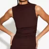 Fitted textured midi dress Fitted textured midi dress