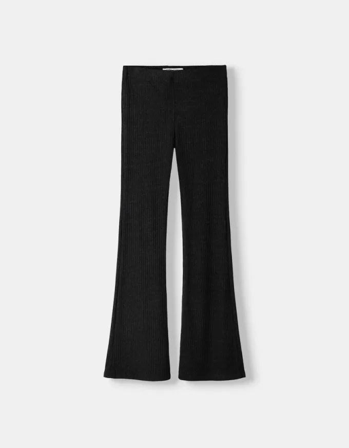 Flared ribbed culottes Flared ribbed culottes