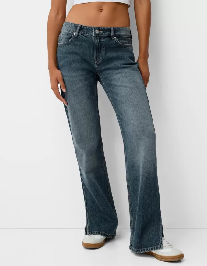 Flared split-hem jeans Flared split-hem jeans