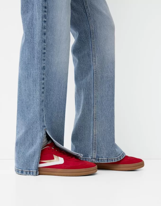 Flared split-hem jeans Flared split-hem jeans