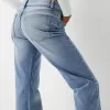 Flared split-hem jeans Flared split-hem jeans