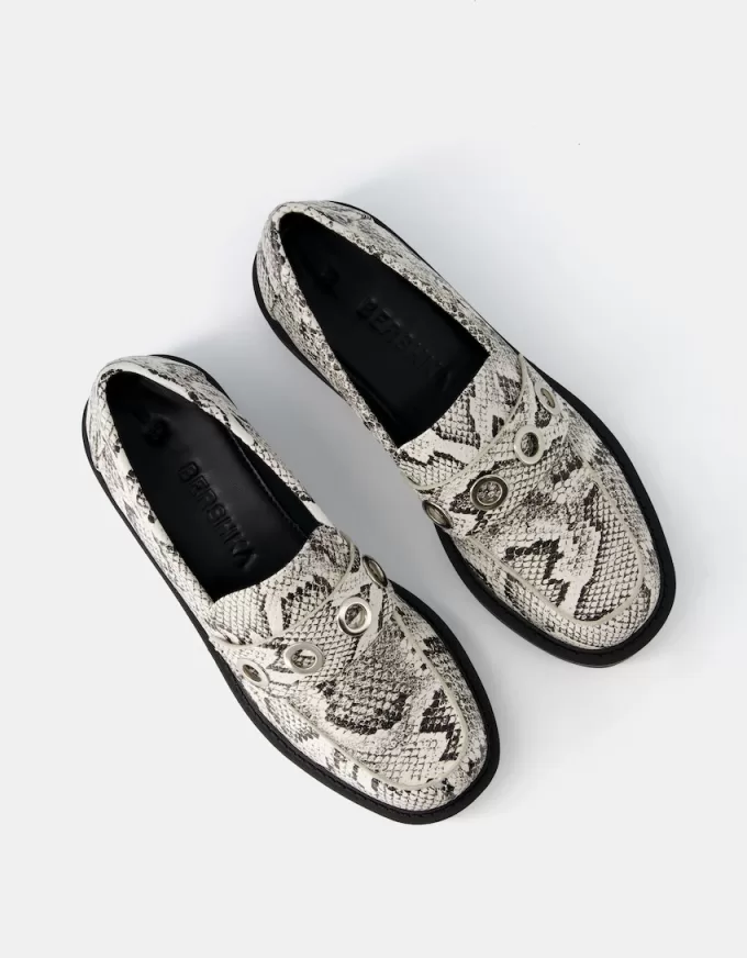 Flat animal-print loafers Flat animal-print loafers