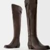 Flat over-the-knee boots Flat over-the-knee boots