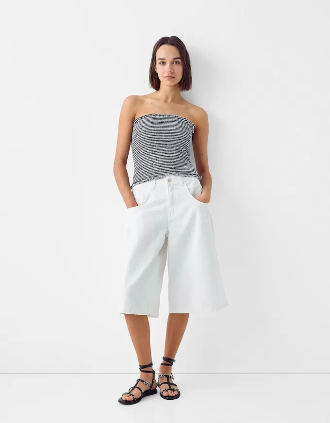 Flat sandals with ring details Flat sandals with ring details