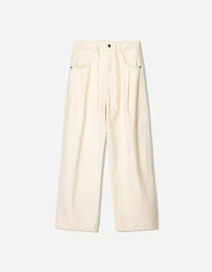 Flowing pants with darts Flowing pants with darts