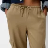 Flowing pants with side pocket Flowing pants with side pocket