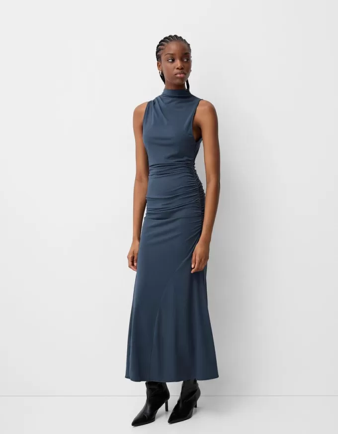 Gathered midi dress Gathered midi dress