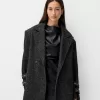 Generation Bershka coat with eyelets Generation Bershka coat with eyelets