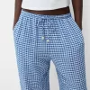 Gingham check pants Gingham check pants
