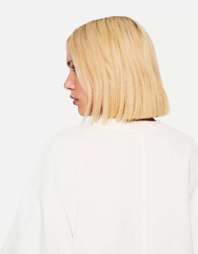 Heavy cotton boxy fit short sleeve T-shirt