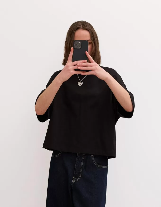 Heavy cotton boxy fit short sleeve T-shirt Heavy cotton boxy fit short sleeve T-shirt