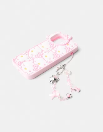 Hello Kitty Mania cell phone chain