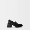 High-heel loafers