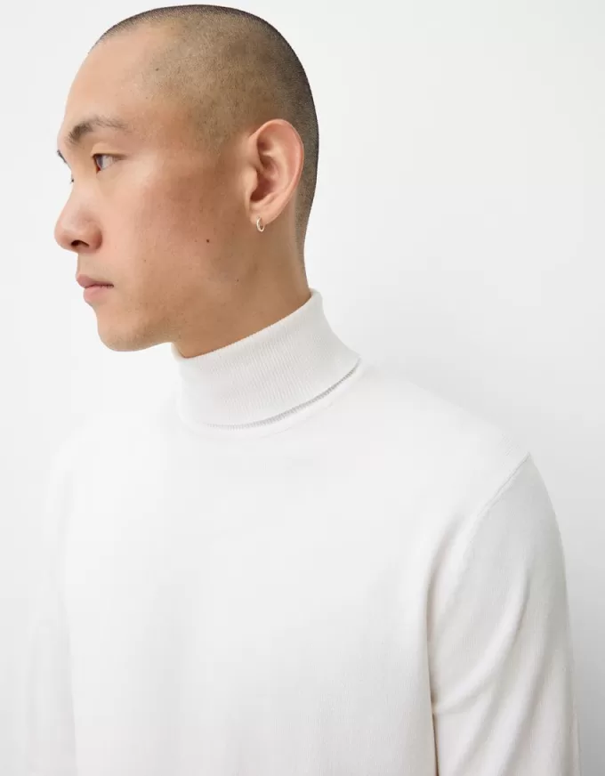 High neck knit sweater High neck knit sweater