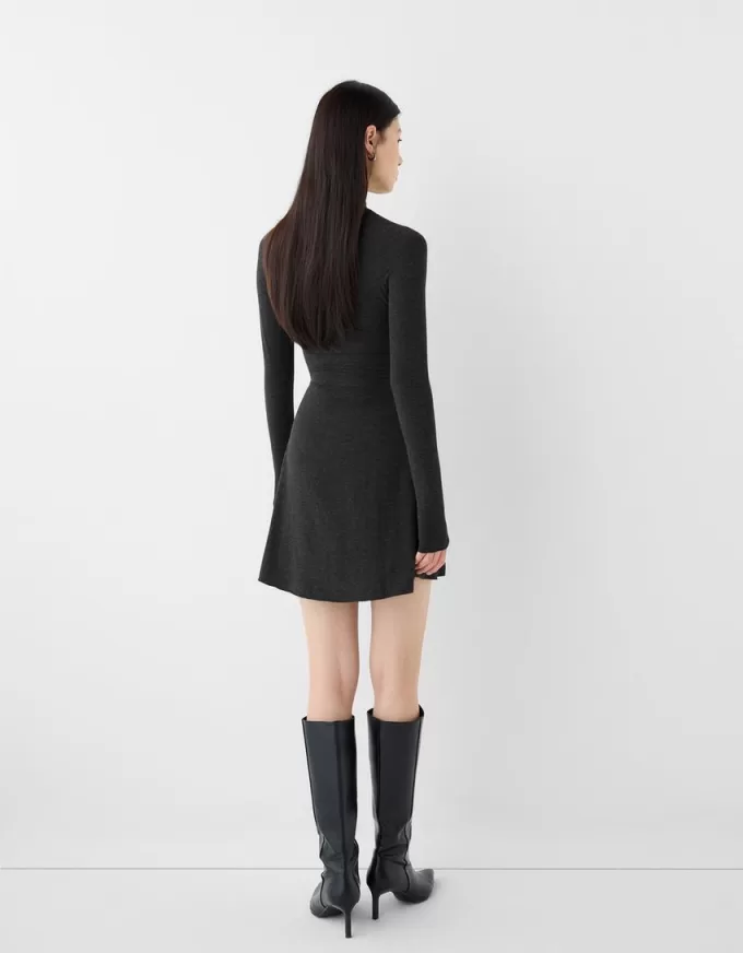 High neck mini dress High neck mini dress