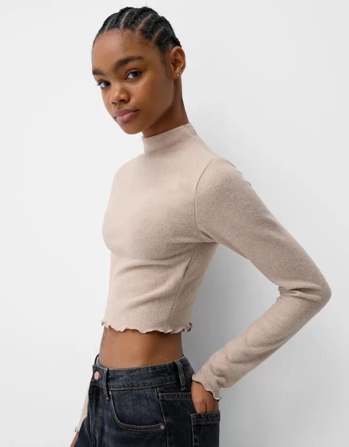 High neck sweater High neck sweater