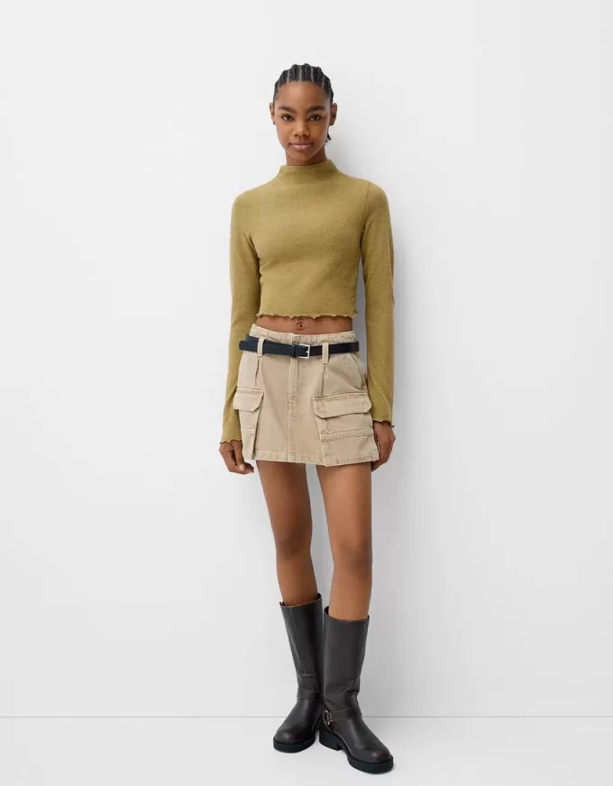 High neck sweater High neck sweater