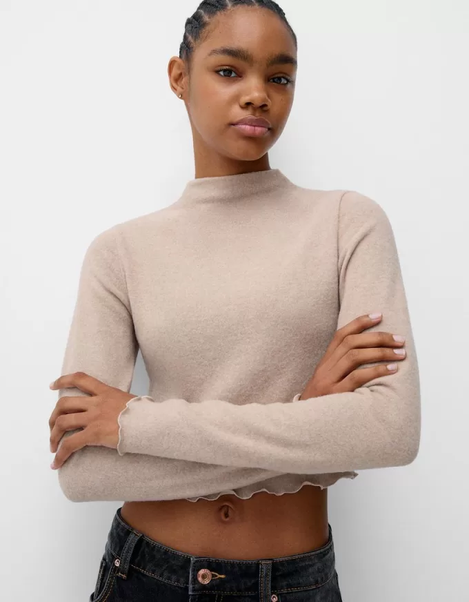 High neck sweater High neck sweater