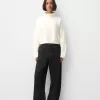 High neck sweater with wide sleeves High neck sweater with wide sleeves