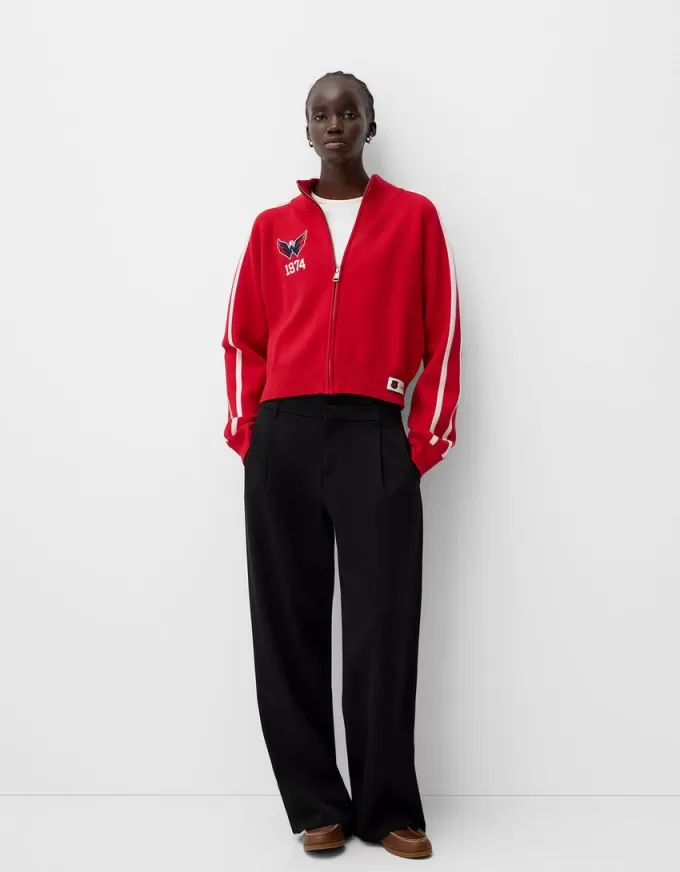 High neck zip-up NHL sweatshirt High neck zip-up NHL sweatshirt