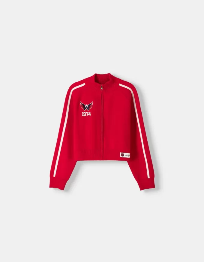 High neck zip-up NHL sweatshirt High neck zip-up NHL sweatshirt