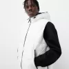 Hooded puffer vest