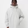 Hooded technical coat