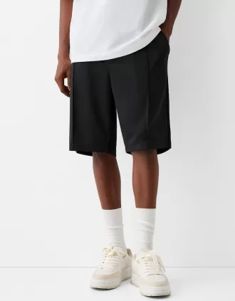 Interlock jogger Bermuda shorts