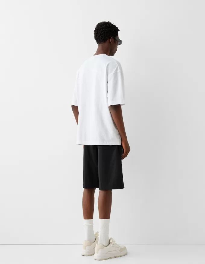 Interlock jogger Bermuda shorts
