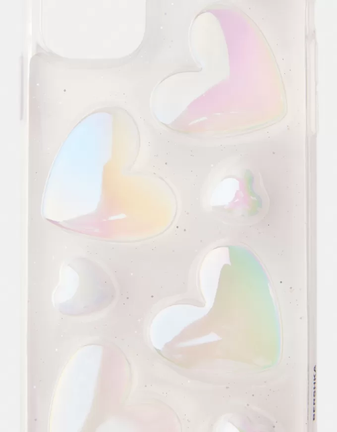 Iridescent heart iPhone case Iridescent heart iPhone case