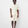 Jacquard terrycloth Bermuda shorts Jacquard terrycloth Bermuda shorts