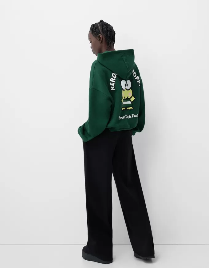 Kerokerokeroppi hooded sweatshirt