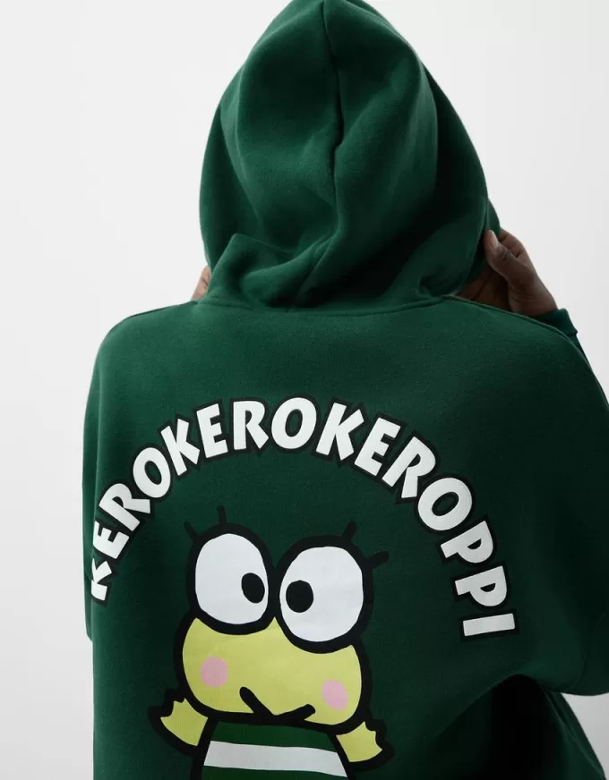 Kerokerokeroppi hooded sweatshirt
