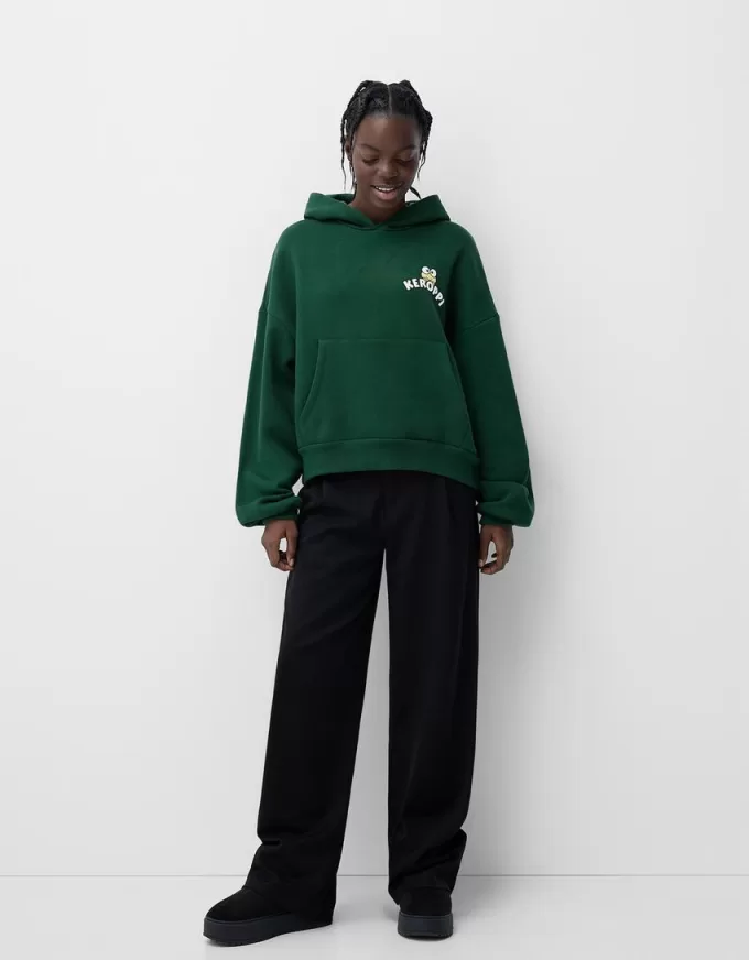 Kerokerokeroppi hooded sweatshirt