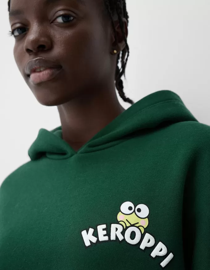 Kerokerokeroppi hooded sweatshirt