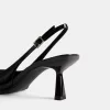 Kitten heel slingback shoes Kitten heel slingback shoes